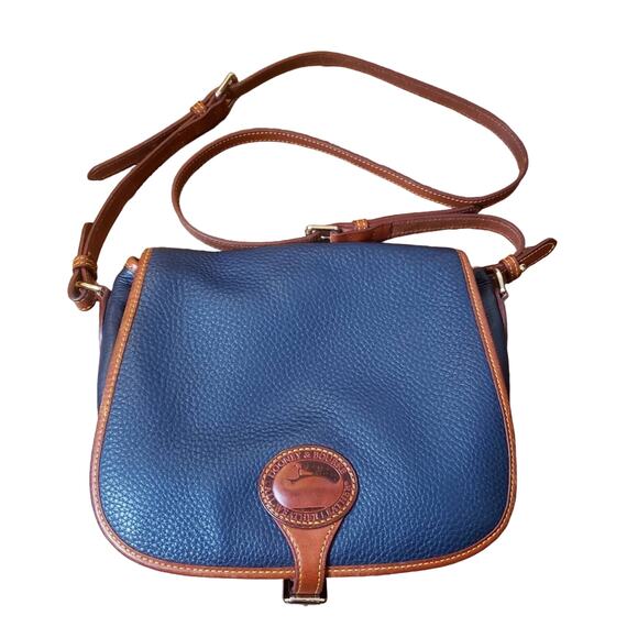 Dooney & Bourke Handbags - Dooney & Bourke All weather crossbody saddle bag authentic
